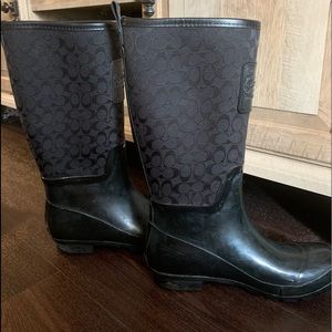 Coach Rain Boots